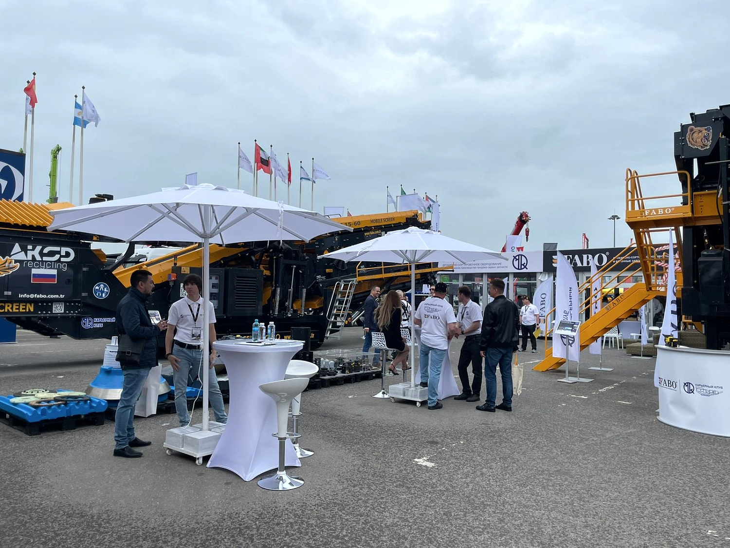 Зонты MISTRAL на выставке в МВЦ «Крокус Экспо»